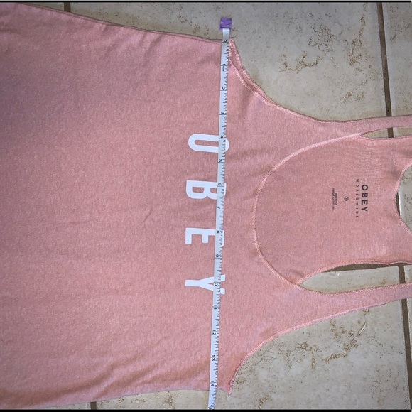 Obey racer back tank top size small - Picture 7 of 7